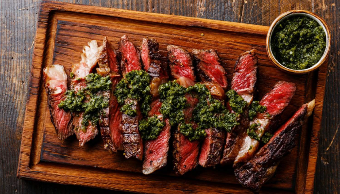 Grilleries Grilled Sirloin Chimichurri