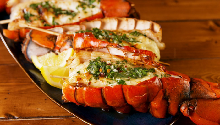 Grilled Novascotian Lobster Tails