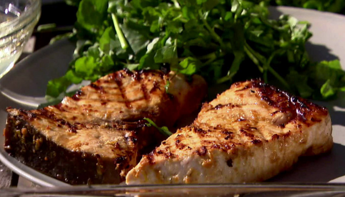 Grilled Mediterranean Swordfish